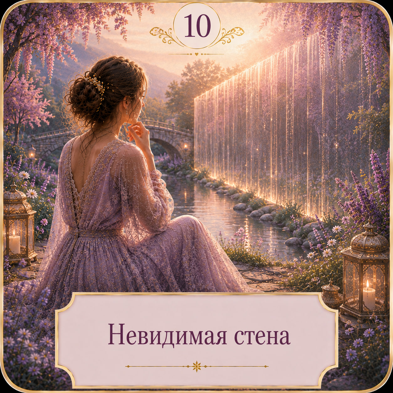 Карта № 10 «Невидимая стена» из колоды «Внутренний компас»