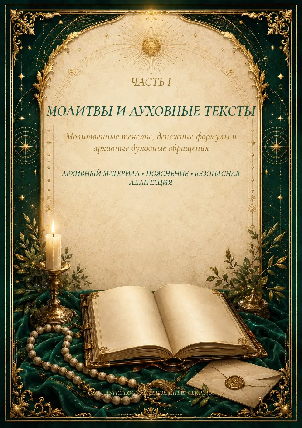 Раздел издания «Молитвы и духовные тексты»
